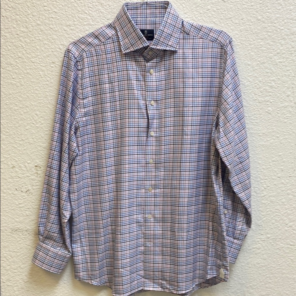 Emanuel Berg Men's Blue modern fit XL